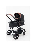 Carrinho De Passeio Galzerano Ivy 0 A 15kg Com Cesto Moises Preto