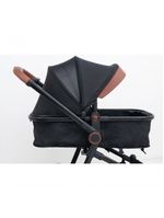 Carrinho De Passeio Galzerano Ivy 0 A 15kg Com Cesto Moises Preto