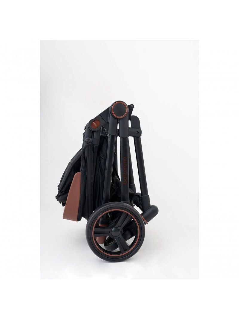 Carrinho De Passeio Galzerano Ivy 0 A 15kg Com Cesto Moises Preto