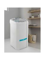 Máquina De Lavar Roupas Praxis Tanquinho Semiautomático Inverter 22kg LRSP22 Branca 220V