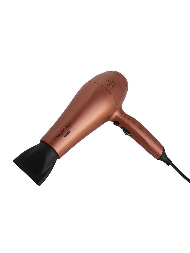 Kit prancha led e secador de cabelo marula + brinde bivolt