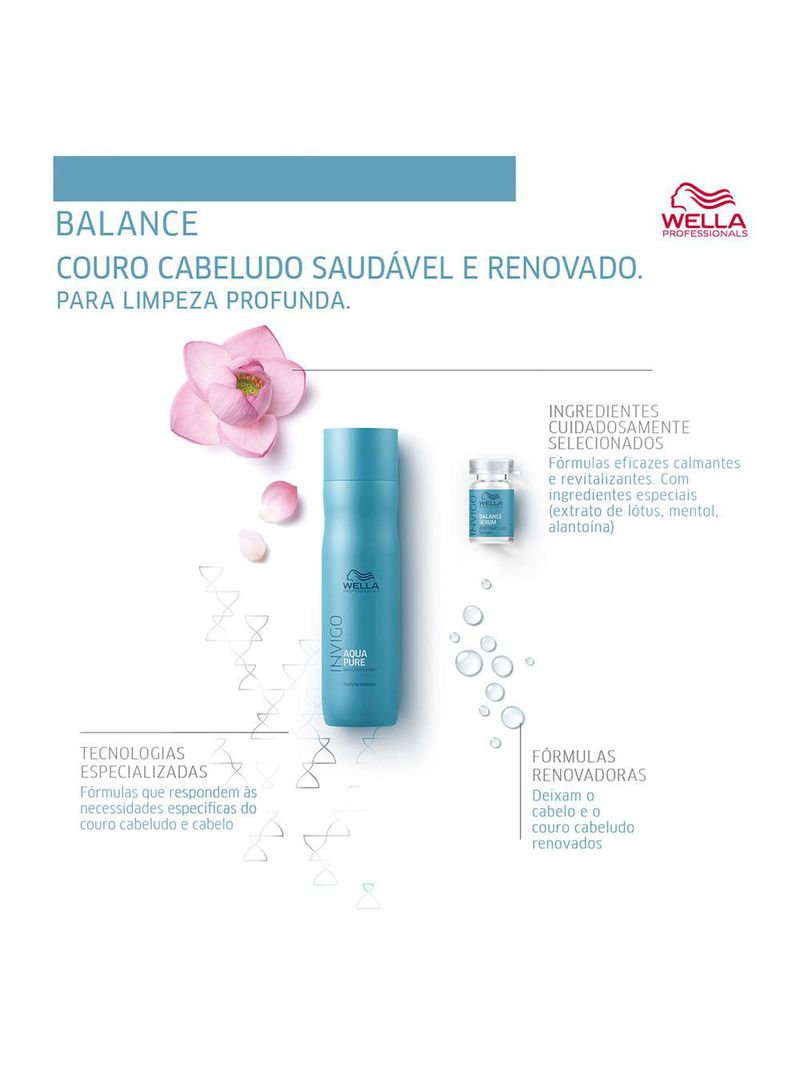 Wella professionals balance aqua pure - shampoo