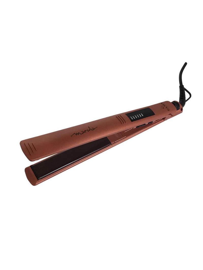 Kit prancha led e secador de cabelo marula + brinde bivolt