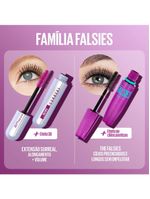 Máscara de cílios a prova d'Água maybelline ny - the falsies surreal