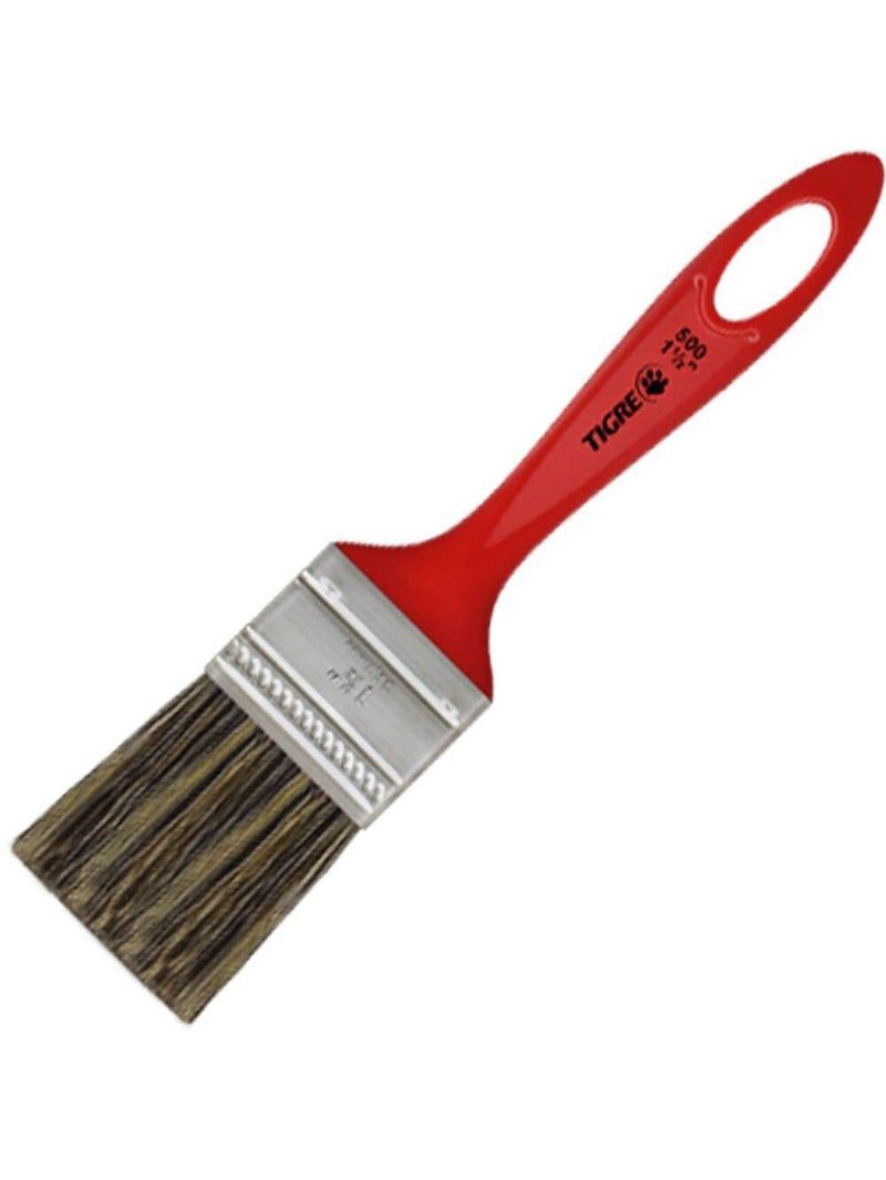 Trincha Simples Para Pintura 500 Com "- 60500006 - Pinceis Tigre Trincha Simples De " - 500 - Pinceis Tigre