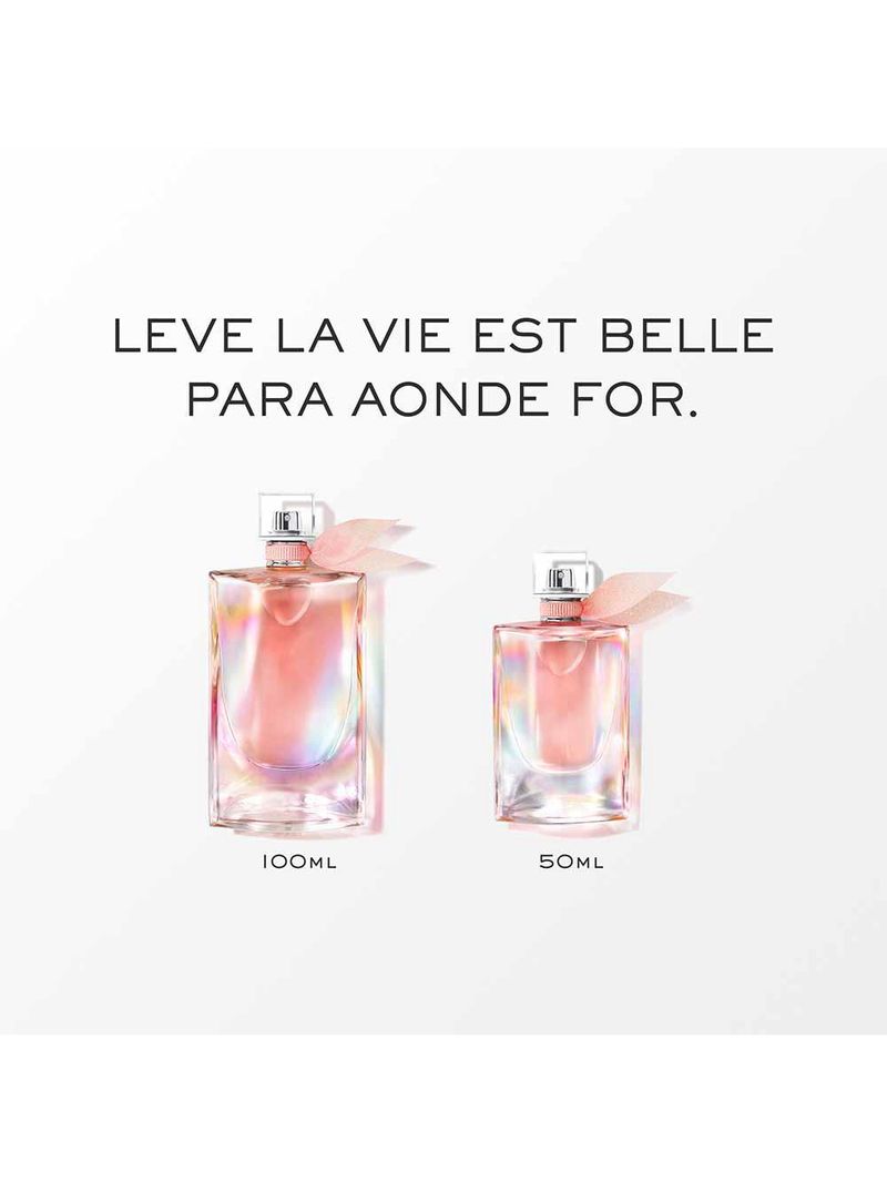 Perfume la vie est belle soleil cristal lancôme feminino eau de parfum