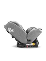 Cadeira para auto artemis 0-36 kgs isofix 360° cinza multikids baby - bb434