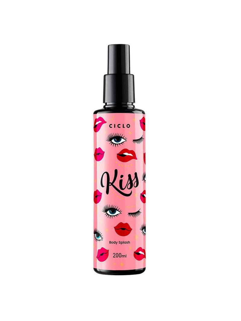 Body splash kiss ciclo cosméticos