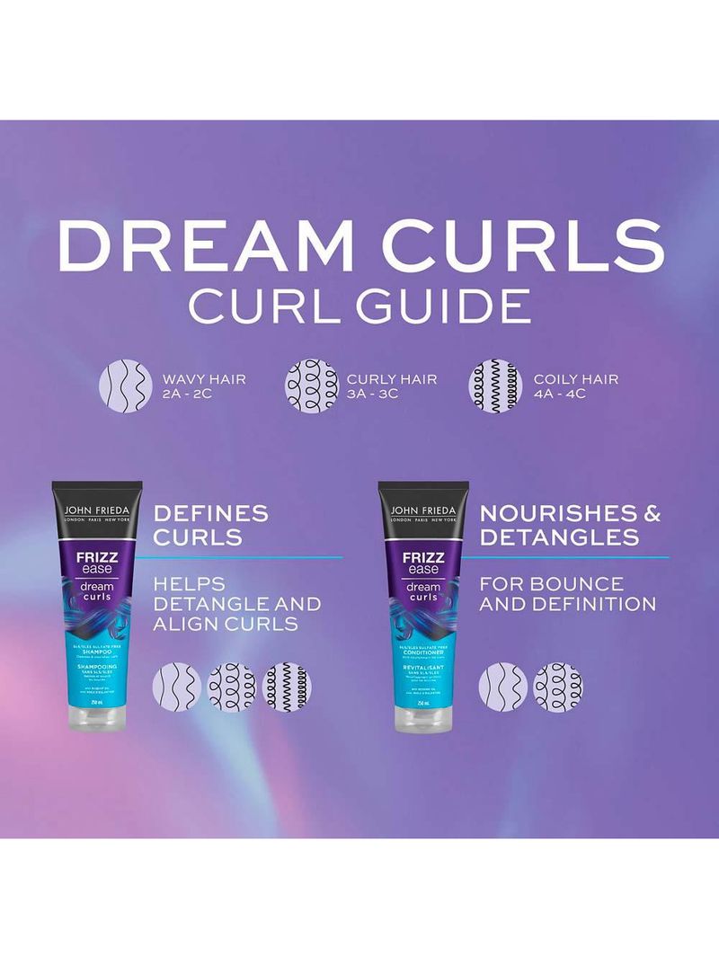 John frieda frizz ease dream curls condicionador