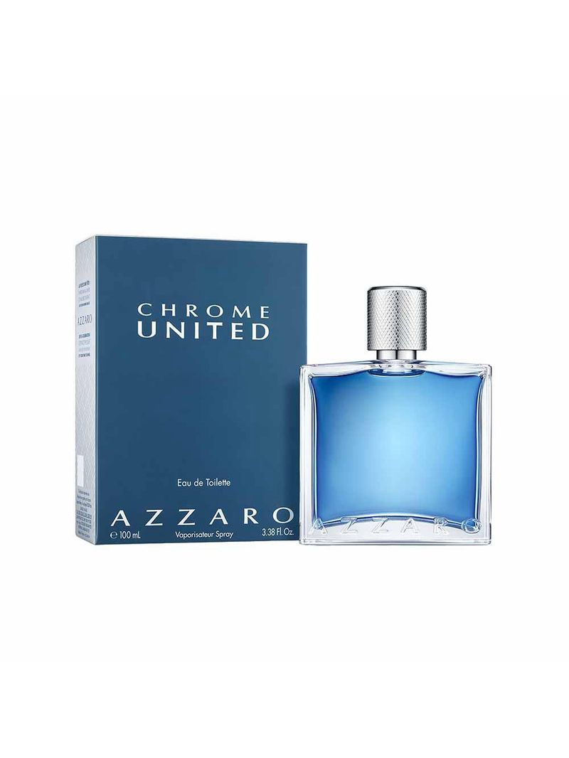 Azzaro chrome united perfume masculino eau de toilette