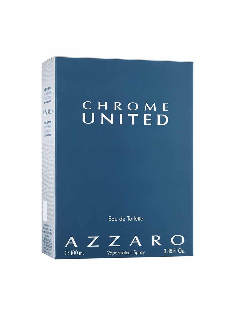 Azzaro chrome united perfume masculino eau de toilette