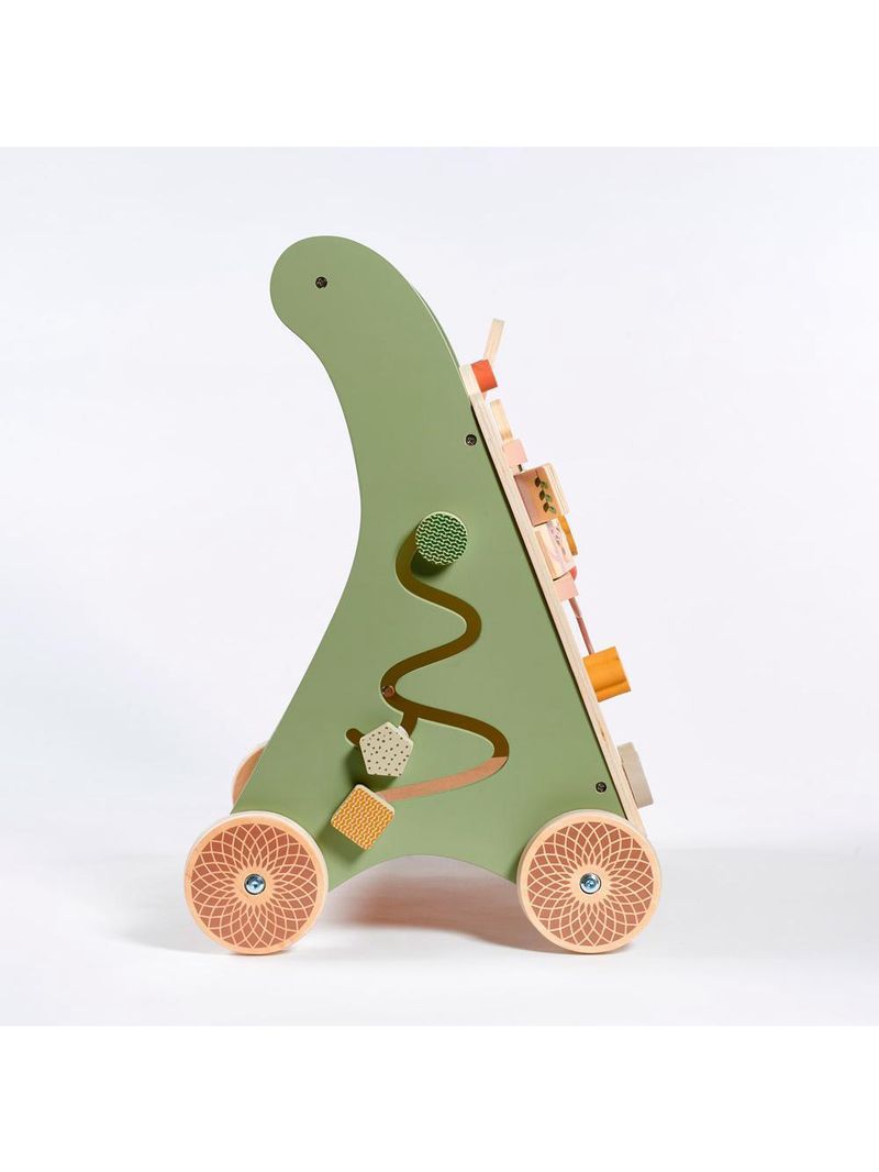 Andador multifuncional de madeira boho chic - tiny love