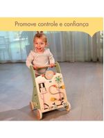 Andador multifuncional de madeira boho chic - tiny love