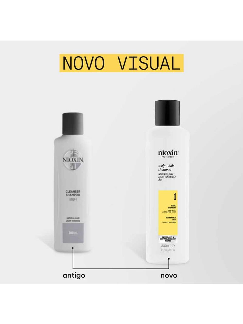 Shampoo nioxin system 1