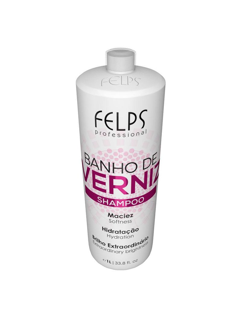 Felps banho de verniz – shampoo hidratante