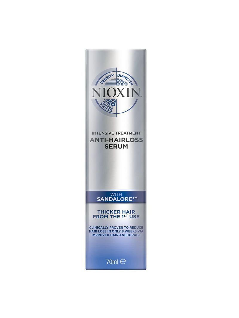 Sérum de tratamento contra afinamento capilar nioxin anti-hairloss