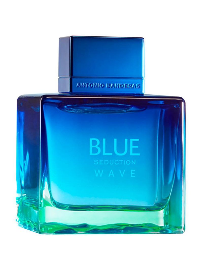 Blue seduction wave banderas – perfume masculino – eau de toilette