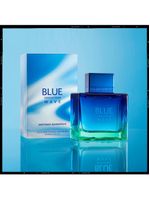 Blue seduction wave banderas – perfume masculino – eau de toilette