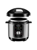 Panela De Pressão Elétrica Mondial Pratic Cook 3l Premium Panela Elétrica De Pressão-127v-preto/inox
