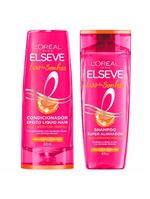 Elseve liso dos sonhos kit - shampoo + condicionador