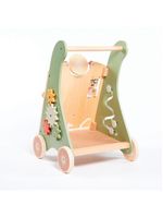 Andador multifuncional de madeira boho chic - tiny love