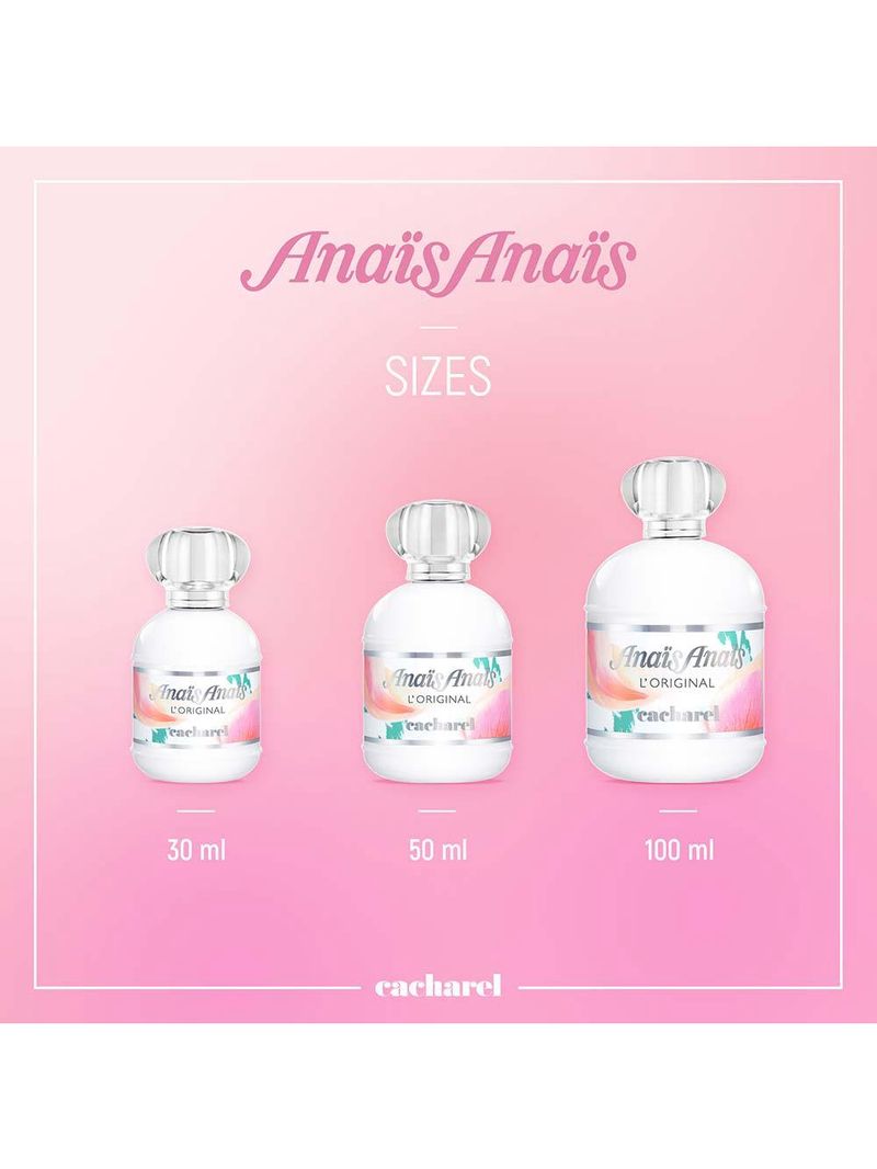 Anais anais l'original cacharel - perfume feminino - eau de toilette