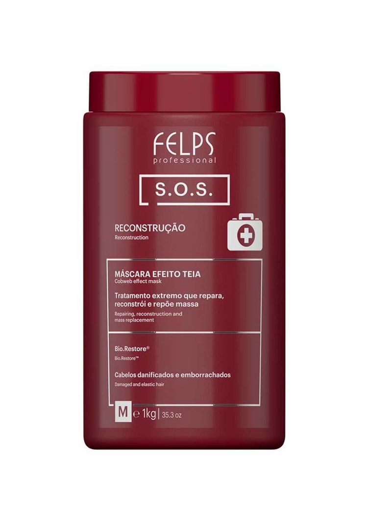 Felps xmix sos reconstrução máscara capilar