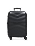 Mala Média 23 Kg Polipropileno 4 Rodas Hong Kong Preta