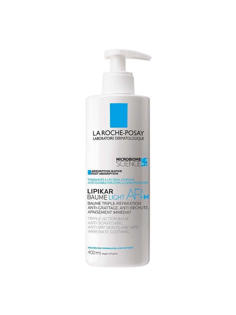 Hidratante corporal lipikar baume light ap + m – la roche-posay