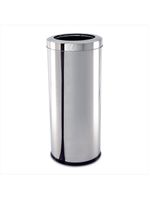 Lixeira inox com aro 25x60cm 28 litros