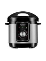 Panela De Pressão Elétrica Mondial Pratic Cook 3l Premium Panela Elétrica De Pressão-127v-preto/inox