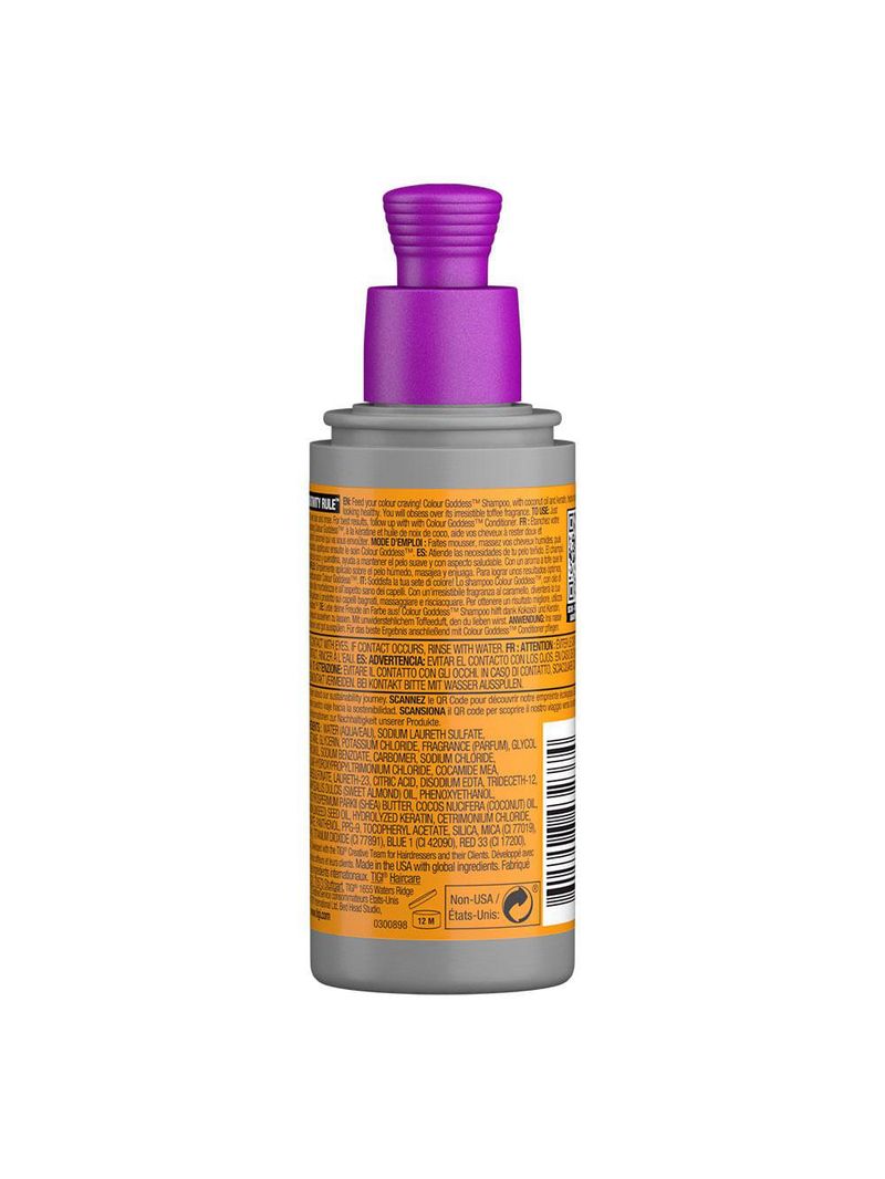 Bed head tigi colour goddess shampoo