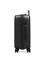 Mala Média 23 Kg Polipropileno 4 Rodas Hong Kong Preta