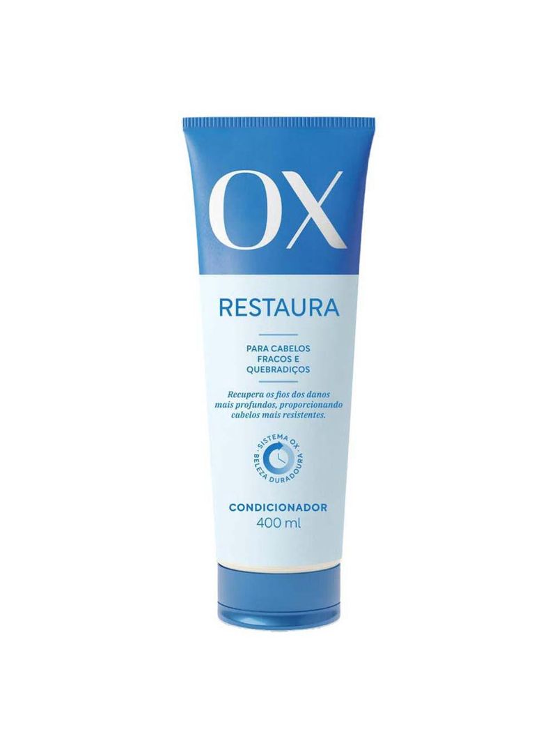 Condicionador reconstrutor ox cosmeticos restaura