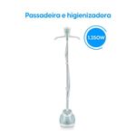 Vaporizador Steamer Vertical - 1,6L 10 Níveis de Vapor Steamer Vaporizador Higienizador 110V