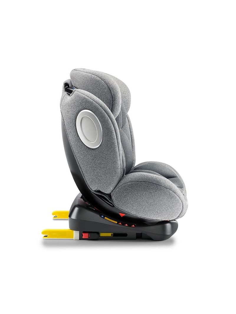 Cadeira para auto 0-36 kgs isofix com rotação snugfix cinza litet - bb454