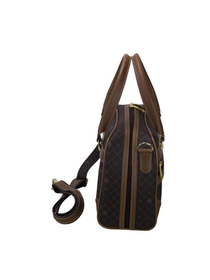 Bolsa Média Lansay Munique Gold – Café