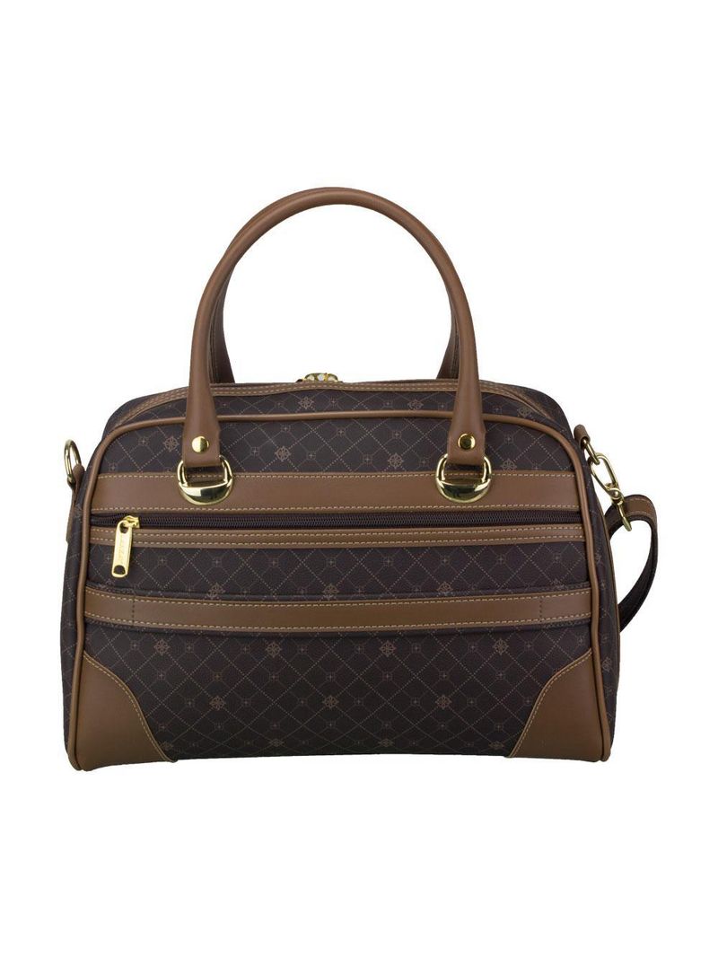 Bolsa Média Lansay Munique Gold – Café