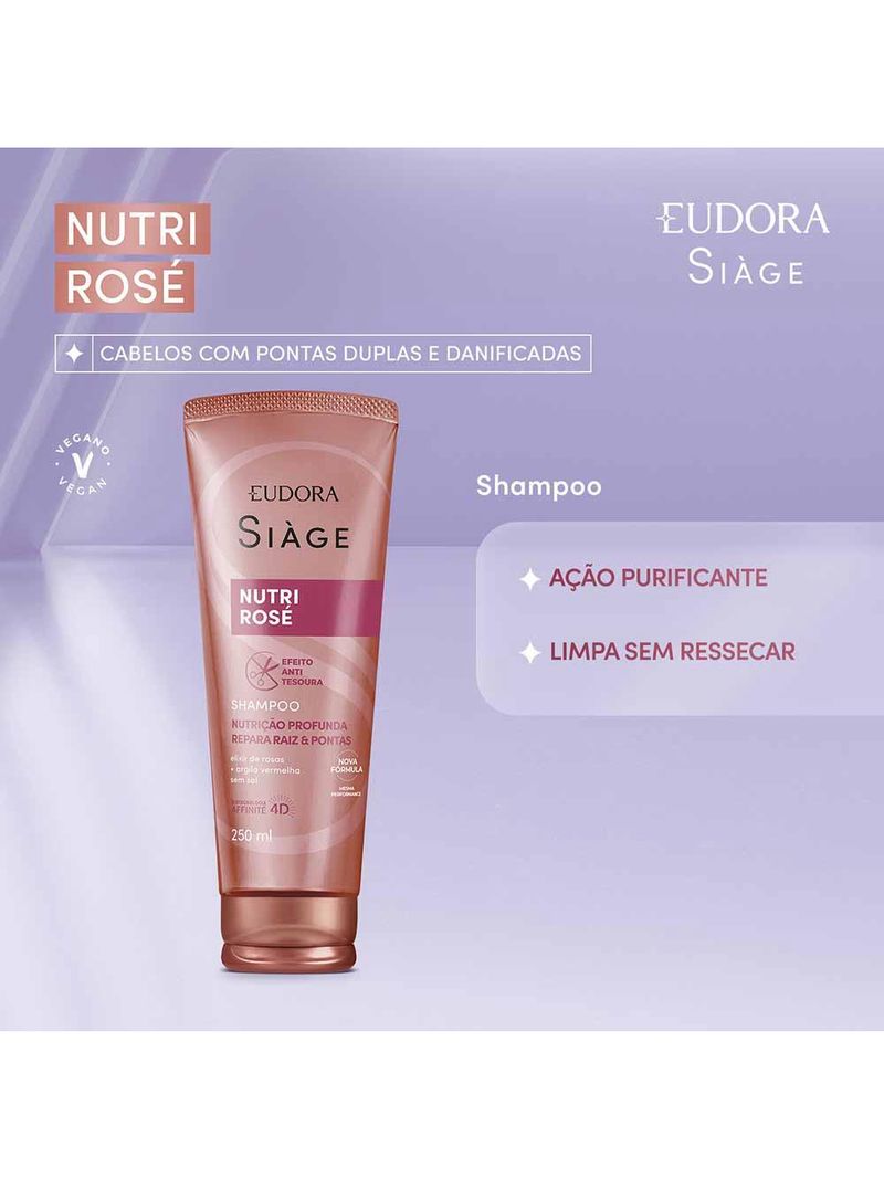 Eudora siàge nutri rosé shampoo