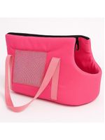 Mala Transporte Dobravel Mochila Pet Rosa Gato Cao Gatinho Carro Passeio Bolsa Compacta Viagem