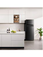 Geladeira Frost Free Duplex 491L Inverter Preta Midea MD-RT650EVKDX3 Bivolt