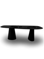 Mesa Organica Flower 160x90cm Em ébano