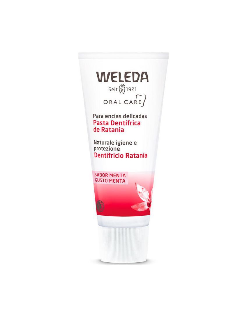 Creme dental de ratânia weleda