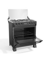 Fogão Mueller 5 Bocas Preto Fosco Acendimento Manual Mfi5ba