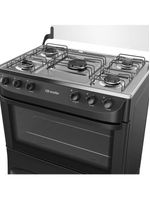 Fogão Mueller 5 Bocas Preto Fosco Acendimento Manual Mfi5ba