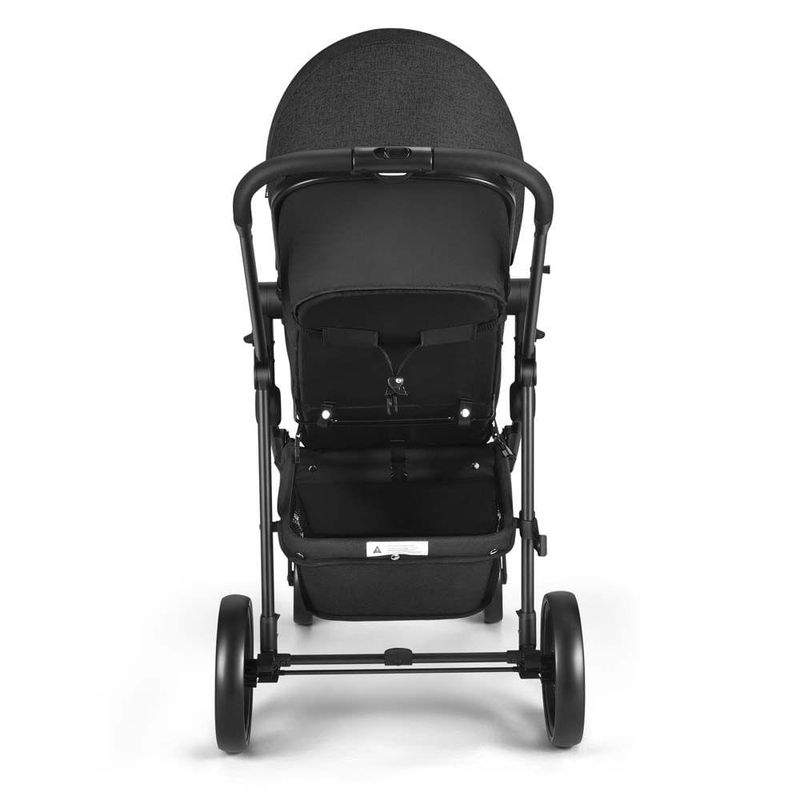 Carrinho de bebê multikids beyond com berço moíses preto - bb428