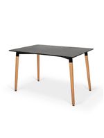 Conjunto Mesa De Jantar Retangular Eiffel 6 Cadeiras Itália