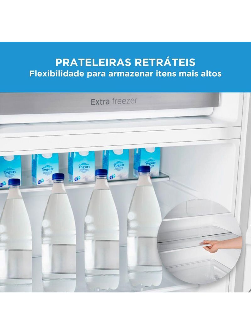 Geladeira Frost Free Duplex 491L Inverter Branca Midea MD-RT650EVK013 - Bivolt