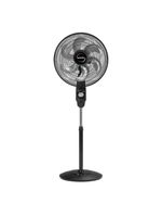 Ventilador De Coluna Mallory 40cm Eolo Com 6 Pás E Silencioso Preto 110V