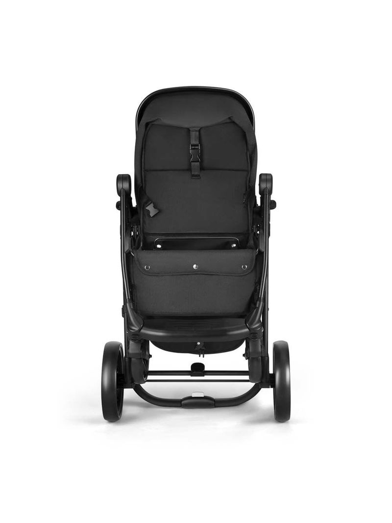 Carrinho de bebê multikids beyond com berço moíses preto - bb428